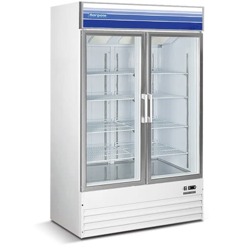 Norpole 29 Cuft. Single Door Merchandiser Freezer